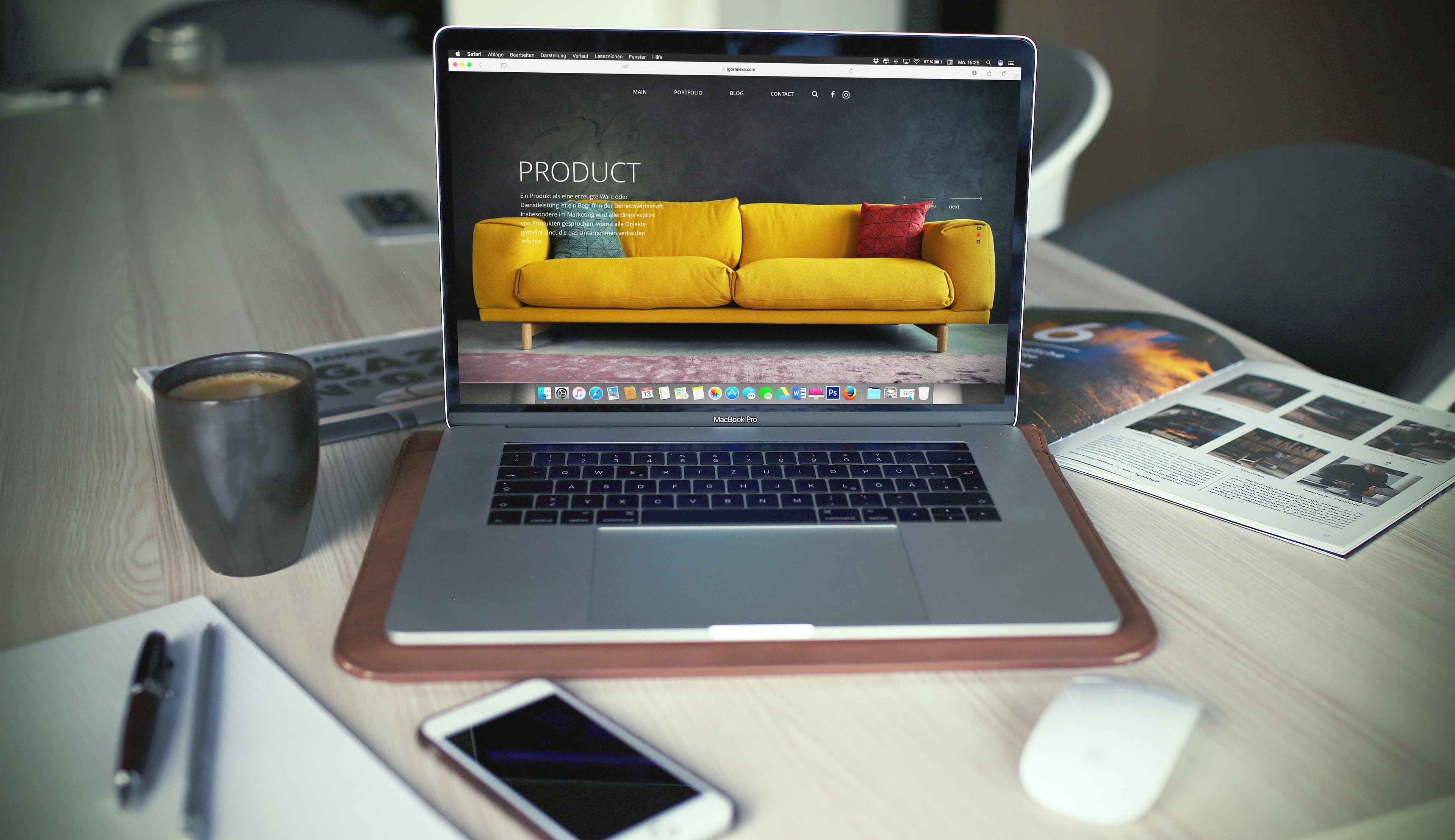 Marketing web design